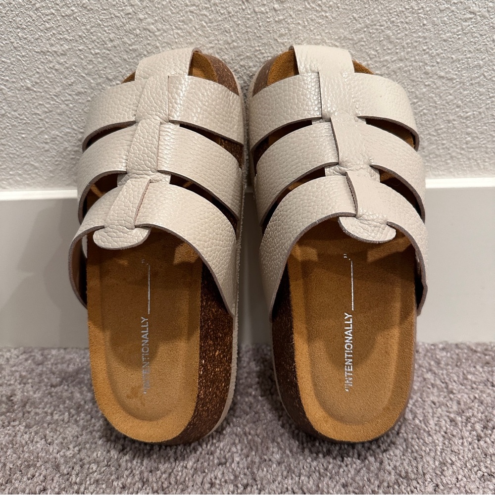 Intentionally Blank Raft Fisherman Sandal cream 36